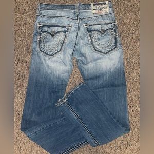 Mens True Religion Straight Jeans Size 30